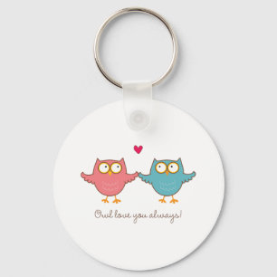 owl love you keychain