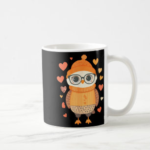Owl Lover Heart Girls Valentine’s Day Women Owl Coffee Mug