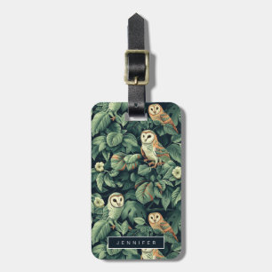 Owl Luggage Tags