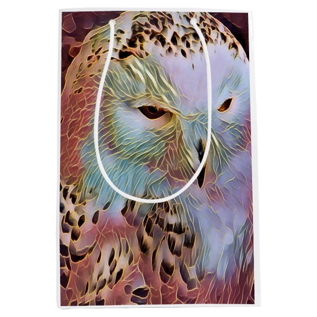 OWL   MEDIUM GIFT BAG (Front)