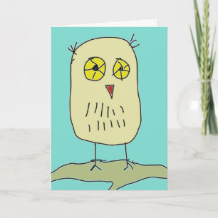 Owl Miss You card