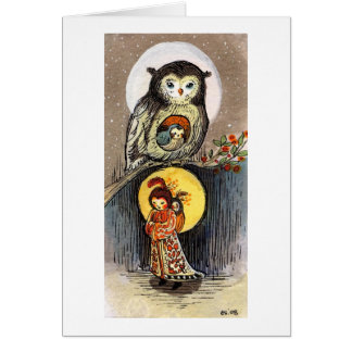 Owl Moon Night Dream-