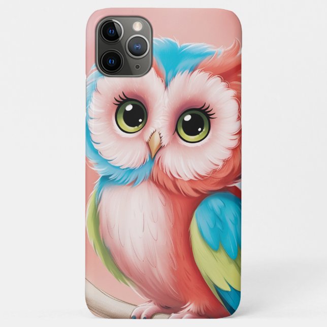 Owl motif for iPhone 11 Pro Max Case-Mate iPhone Case (Back)