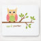 Owl mouse pad