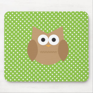 Owl Mouse Pad