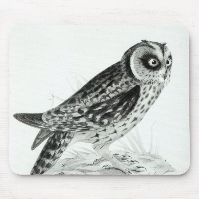 Owl Mouse Pad (Front)