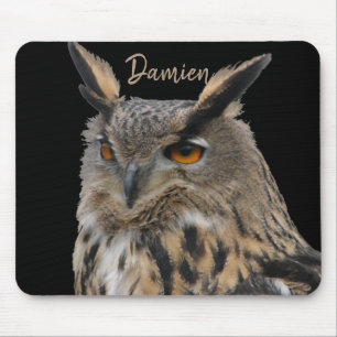 Owl Mouse Pad