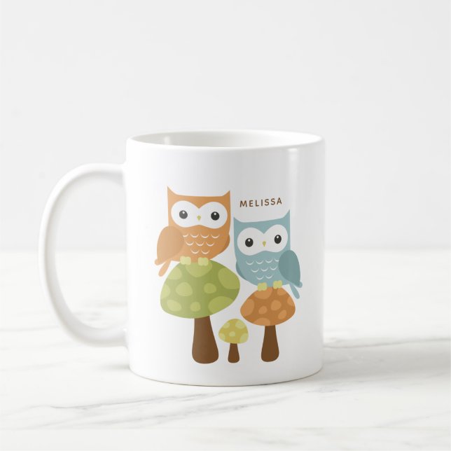Owl Mugs (Left)