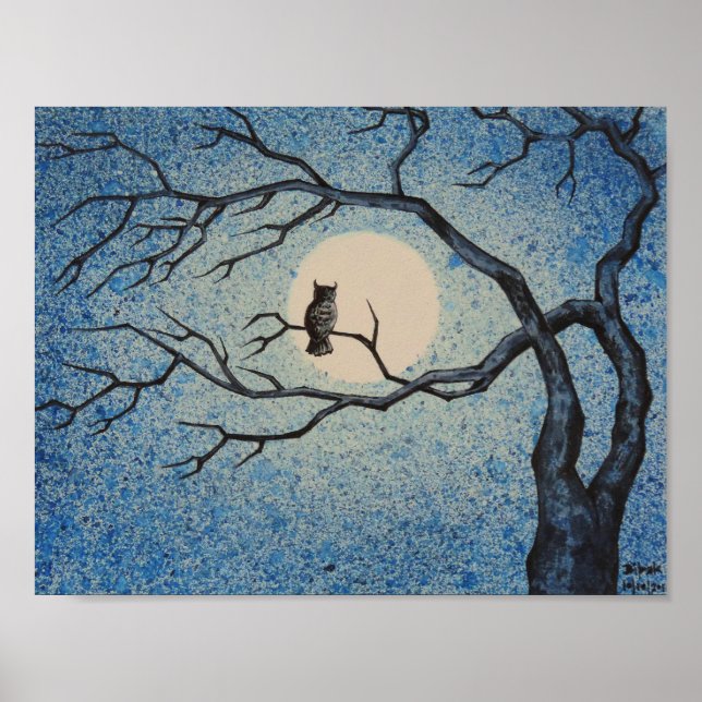 Owl Night-watch Poster (Front)