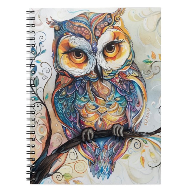 Owl Notebook (Front)