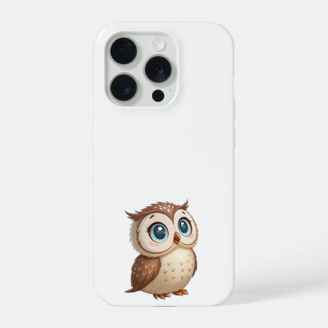 Owl of Wisdom – Elegant Phone CasePhone Case (Back)