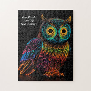 Owl of Wisdom Jigsaw Puzzle