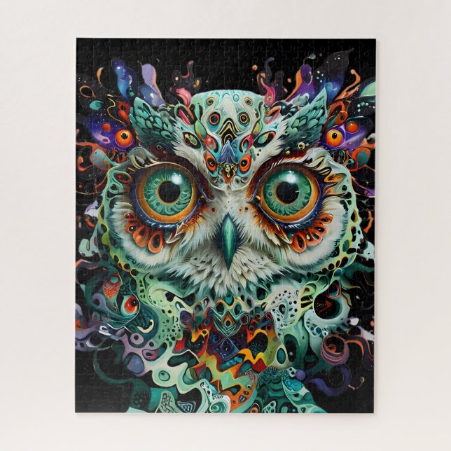 Owl of Wisdom Jigsaw Puzzle (Vertical)