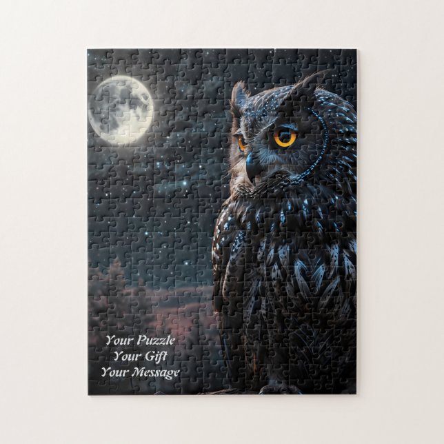 Owl of Wisdom Jigsaw Puzzle (Vertical)