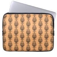 Owl (orange) - Laptop Sleeve