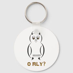 Owl O'Rly Keychain