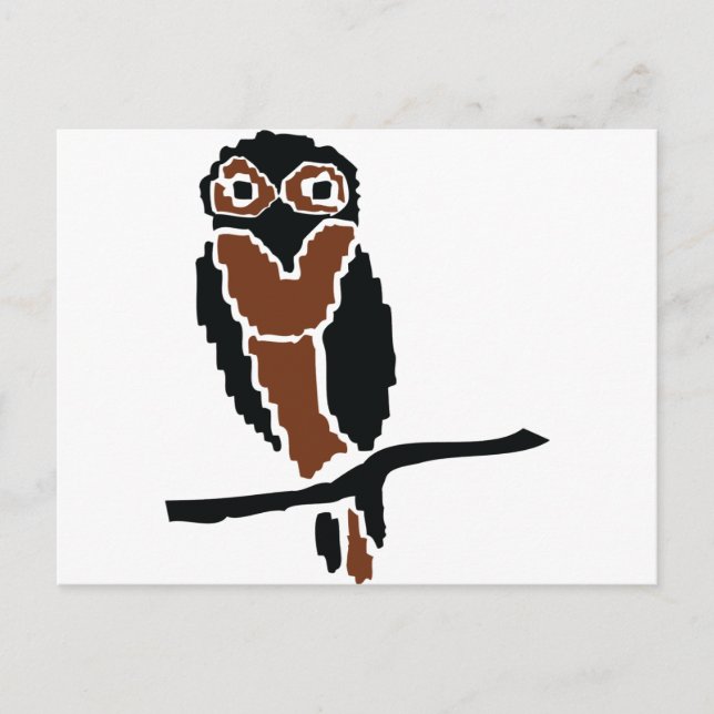 owl owlet eule postcard (Front)