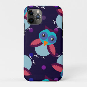 owl pattern background iPhone 11 pro case