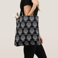 Owl (pattern black) - Tote