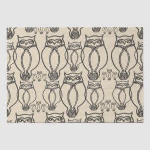 Owl pattern tissue paper