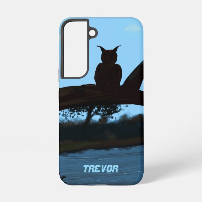Owl Personalized Phone Case (Back)