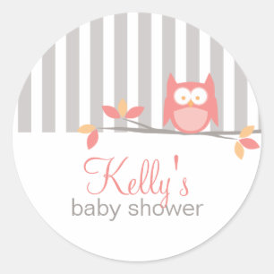 Owl Personalized Sticker
