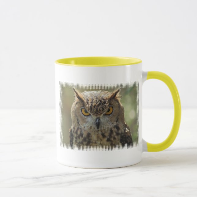 Owl Photo Coffee Mug (Right)