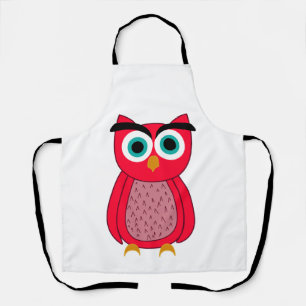 Owl Photo Print Apron