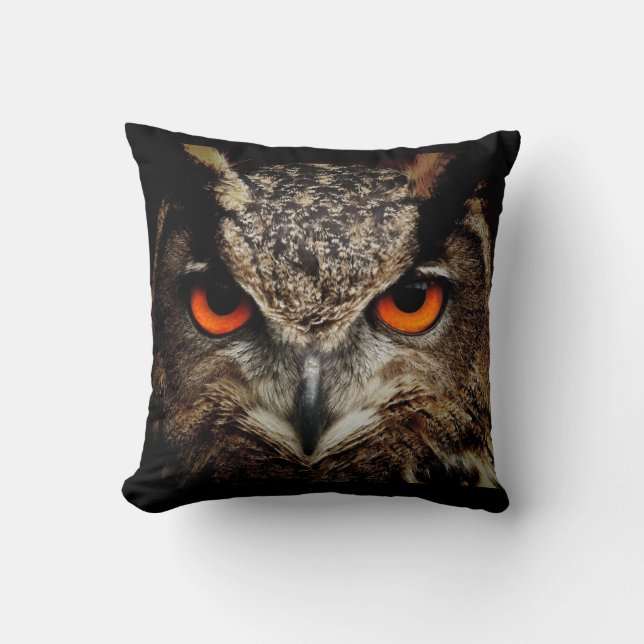 OWL PHOTOGRAPHY PILLOW (Front)