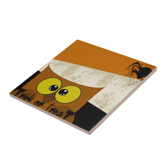 Owl Picture Tile (Side)