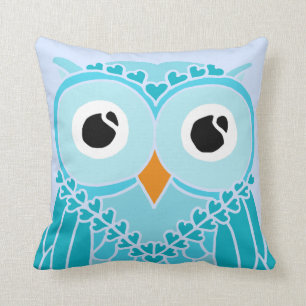 Owl Pillow: Night Owl Throw Pillow