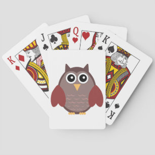 Owl Playing Cards