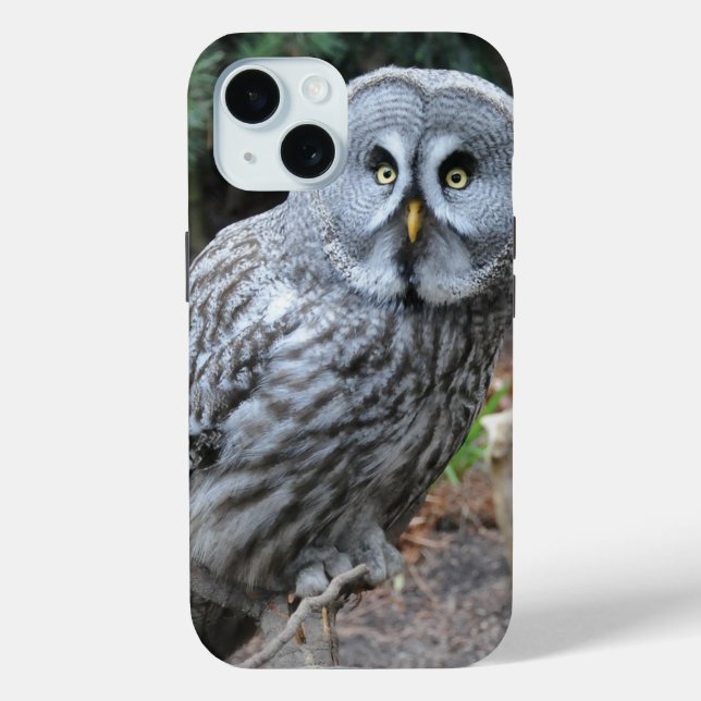 Owl Portrait Photograph Case-Mate iPhone Case (Back)