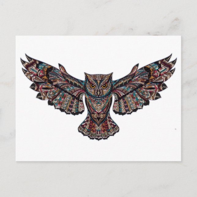 Owl Postcard (Front)