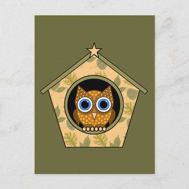 owl postcard (Front)