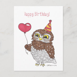 Owl Postcard