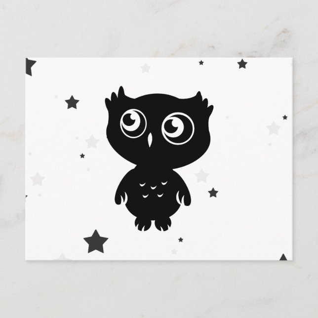 Owl Postcard (Front)