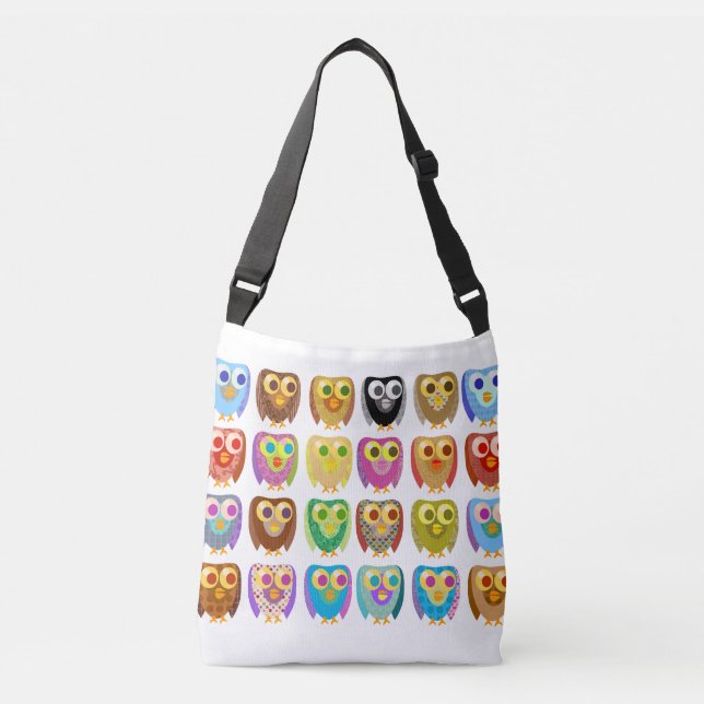Owl Power Crossbody Bag (Front)