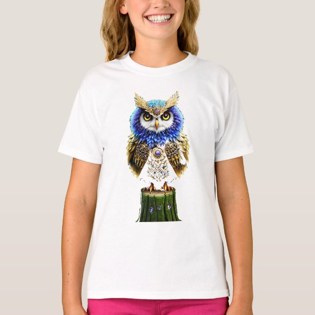 Owl Protocol  T-Shirt (Front)