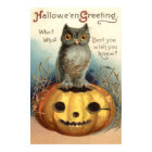 Owl Pumpkin Jack O Lantern