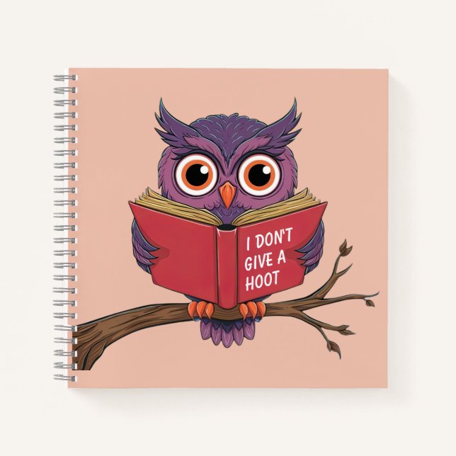 Owl Reading Notebook (Front)