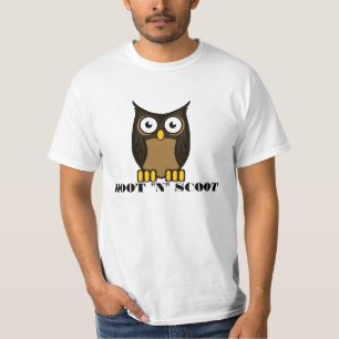 OWL SCOWL- HOOT "N" SCOOT T-Shirt