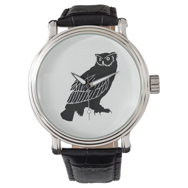 Owl Silhouette Watch (Front)