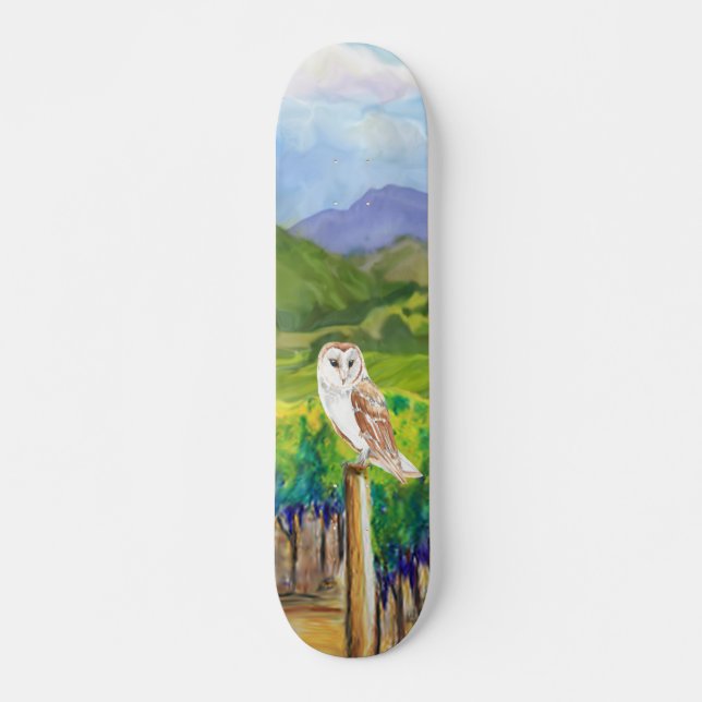 Owl Skateboard (Front)