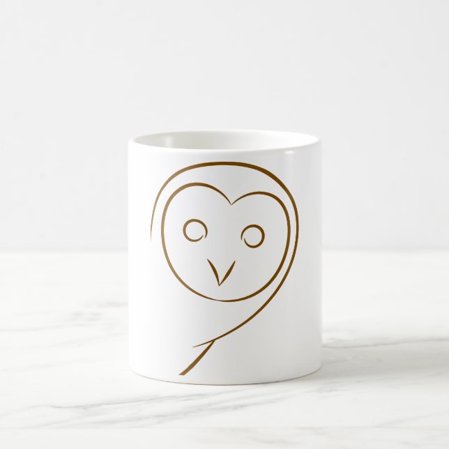 Owl Sketch Mug (Center)