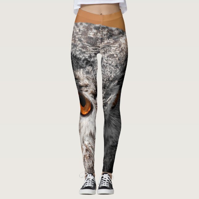 Owl Stare Leggings (Front)
