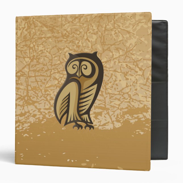 Owl Symbol Colour Binder (Front/Inside)