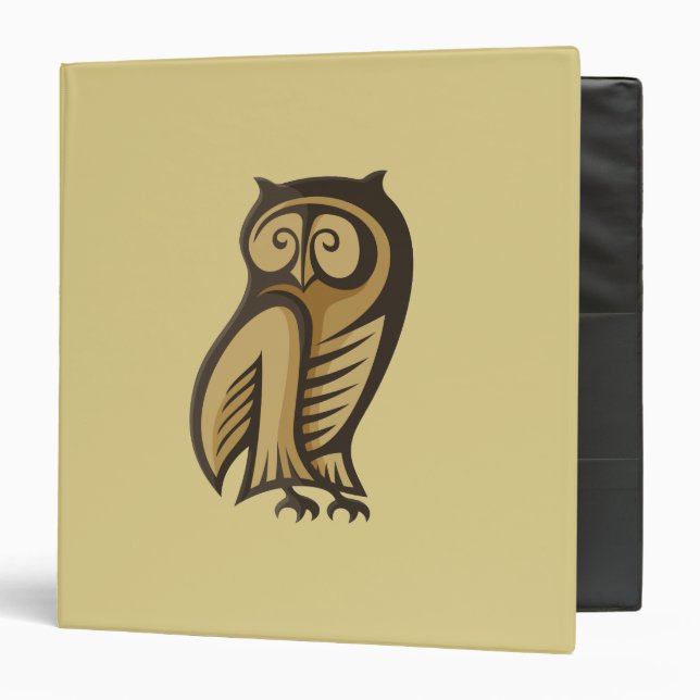 Owl Symbol Colour Binder (Front/Inside)