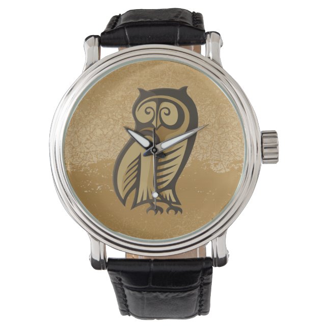 Owl Symbol Colour Watch (Front)