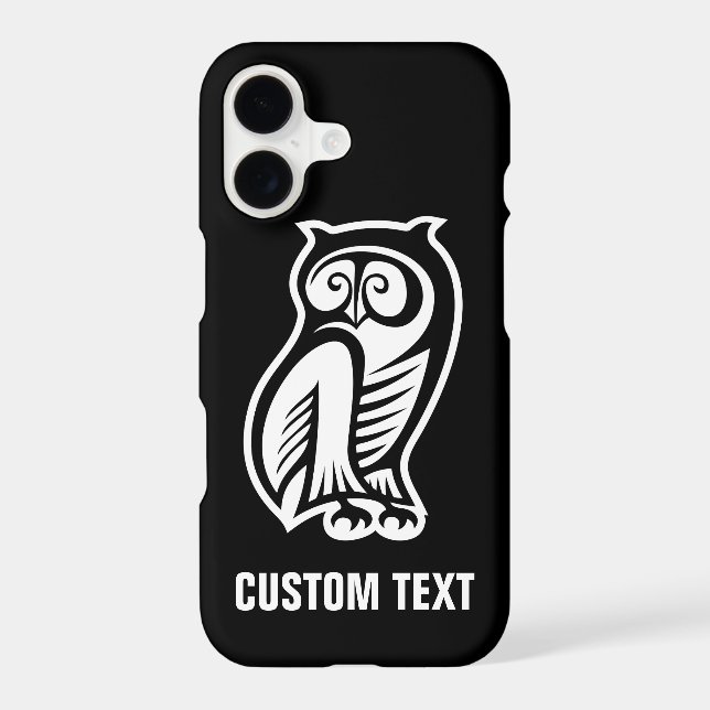 Owl Symbol White (Back)